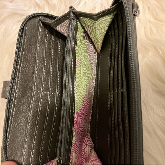 The Sak Gray Wallet with Stud Accents - Picture 5 of 6